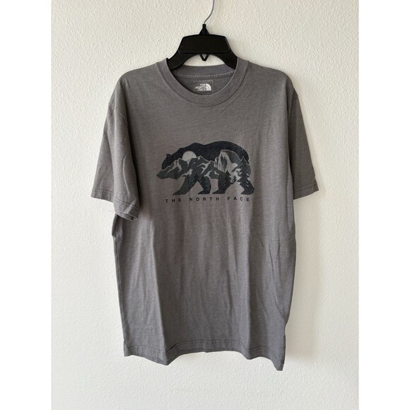 The North Face Other - The North Face Men's Gray Standard Fit T-Shirt Mountain Bear Graphic Size S